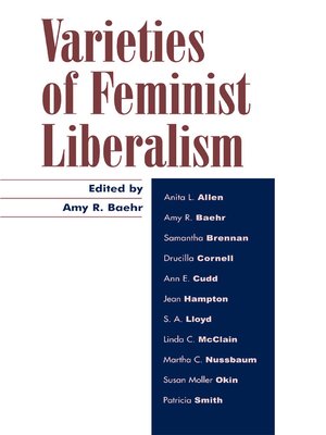 cover image of Varieties of Feminist Liberalism